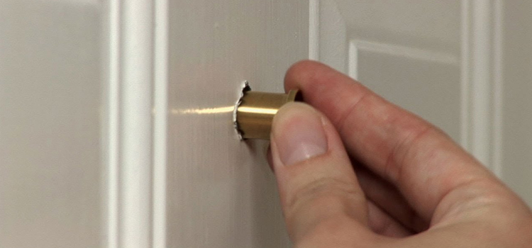 peephole door repair in Victorville